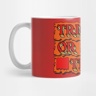 halloween typography Mug